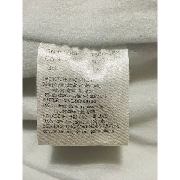 Vintage Y2K Bogner Fire + Ice Ski Jacket Womens Size 6 White Softshell Insulated - Picture 8 of 16